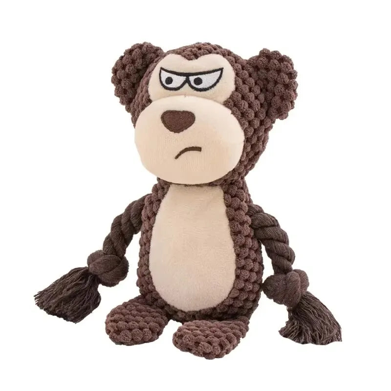 Jouet en Peluche Siffleur pour Chien – Doux et Resistant