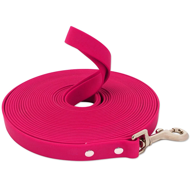 Laisse Etanche pour Chien en PVC Waterproof – Résistante par Tous les Temps