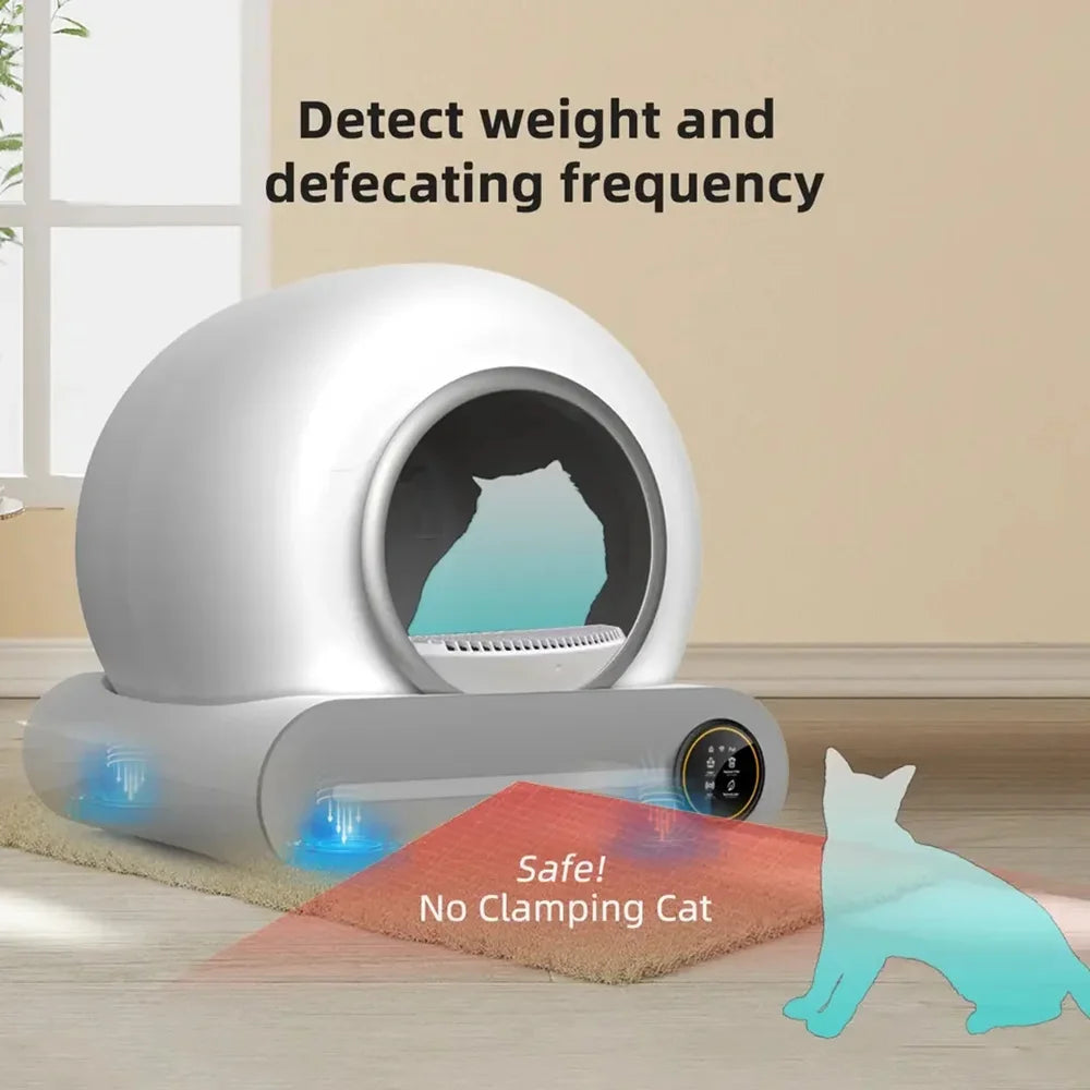 Litière pour chat automatique