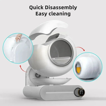 Litière pour chat automatique