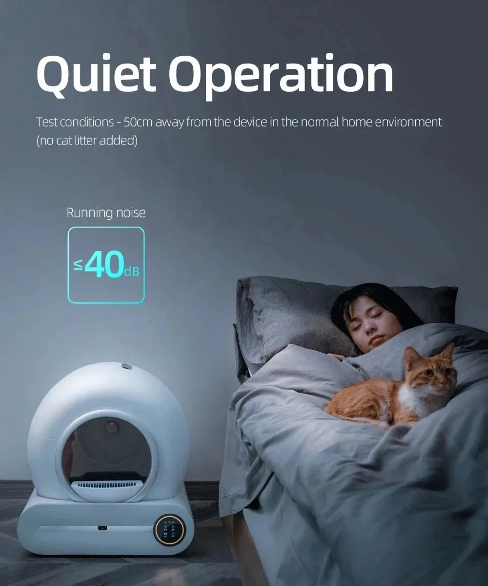 Litière pour chat automatique