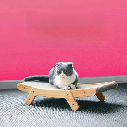 Griffoir pour Chat en Bois et Carton